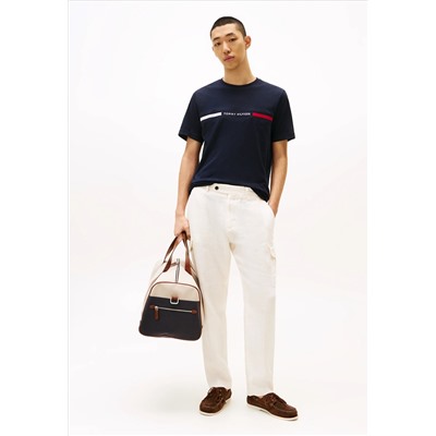Tommy Hilfiger HILFIGER CHEST INSERT TEE - Camiseta estampada