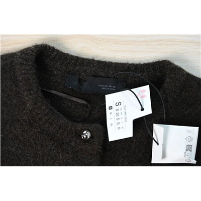 Мягкий и пушистый вязаный кардиган ЗАР*А