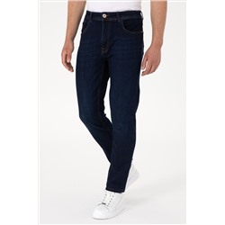 Erkek Koyu Mavi Jean Pantolon