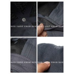 Бейсболка унисекс из смесового льна и хлопка  H&*M 🖤