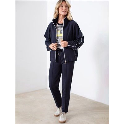 Трикотажные брюки на резинке из футера двухнитки эластичные