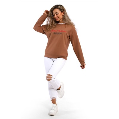 Толстовка спортивная с белым кантом