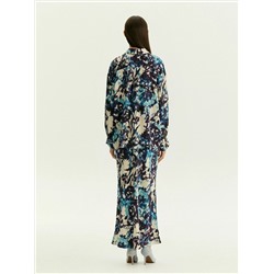 Рубашка с абстрактным принтом из 100% вискозы, B3245/graphica