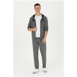 Erkek Antrasit Melanj Eşofman Altı