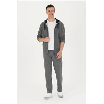 Erkek Antrasit Melanj Eşofman Altı