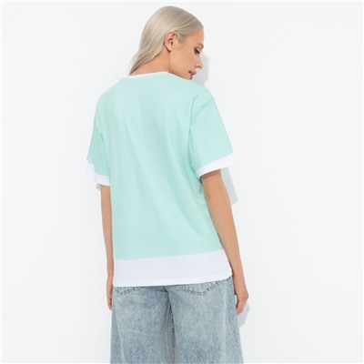 Футболка многослойная, Внимание на меня