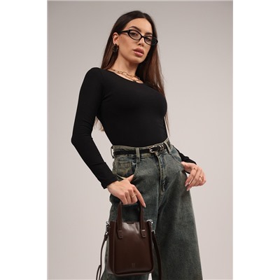 Лонгслив облегающий повседневный skims