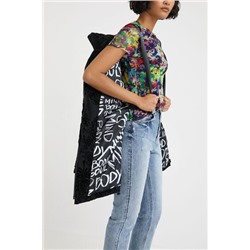 Chaqueta slim acolchada capucha