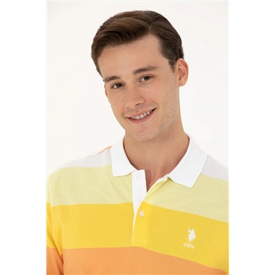 Erkek Turuncu Polo Yaka Tişört