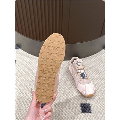 Атласные кроссовки   МИУ МИ*У