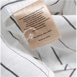 Мужская рубашка для поездок на работу из прохладного льна Tencel с коротким рукавом