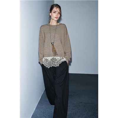 COMBINED KNIT JUMPER