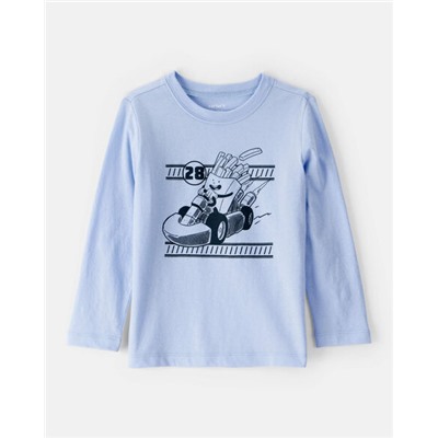 Carter's    Toddler Boy Dumptruck Long-Sleeve Graphic Tee - Blue