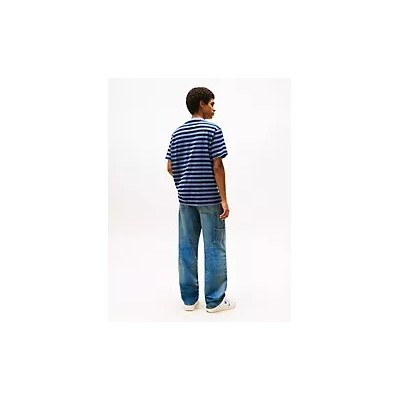 Tommy Jeans Stripe Graphic Logo T-Shirt