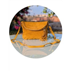 Итальянская сумка из натуральной кожи AB.Z PELLE 222-07 CUERO АКЦИЯ