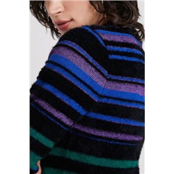 Jersey punto fino jacquard