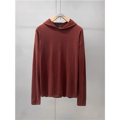 Мужской тонкий свитер с капюшоном Банан-републик*а