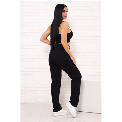 Брюки прямого кроя женские с карманами, Арт. 811