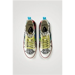 Sneakers altas plataforma psicodelia