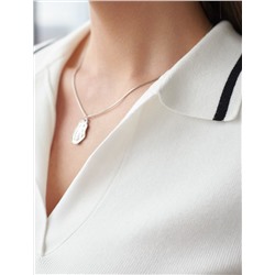 Джемпер с воротником-поло с коротким рукавом тонкой вязки из вискозы