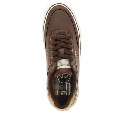 Levi's Men's Munro UL Faux Leather Lace-Up Sneakers