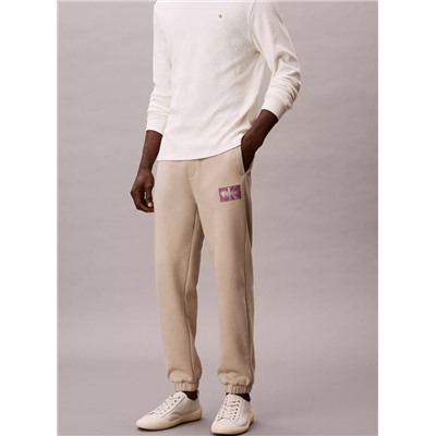 Fleece Monogram Graphic Joggers