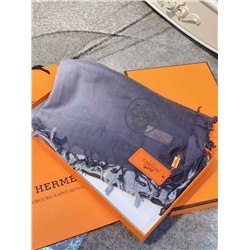 Лёгкий, супермягкий женский палантин   HERME*S