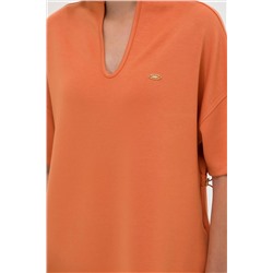 Kadın Kiremit Örme Elbise