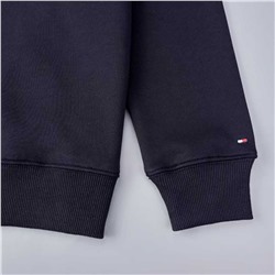 Мужской толстый и удобный свитер из хлопка и бархата ТОММИ ХИЛФИГЕ*Р