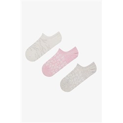 Penti, Soft Leopard 3lü Sneaker Çorap