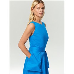 Платье миди из 100% хлопка, PL1715/amelody