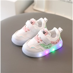 Детские кроссовки со светящейся подошвой