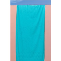 Fourne %100 Pamuk Plaj Havlusu - Turkuaz - 70x150 cm