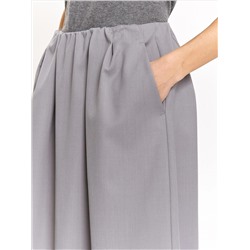 Юбка миди на резинке из костюмной шерсти, S1124/peter