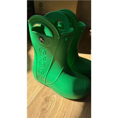 Резиновые сапоги КРОК*С. Бирки коробка крокс как оригинал