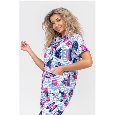 Пижама с бриджами 36672 НАТАЛИ #956768