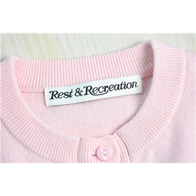 Короткий вязаный кардиган