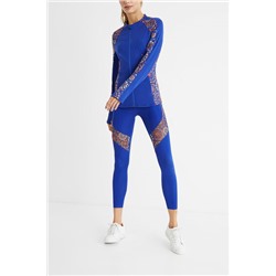 Chaqueta bloques estampados