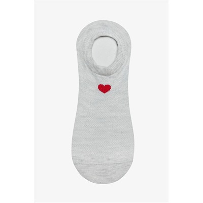 Penti Pure Heart Nane Yeşili 3lü Sneaker Çorap