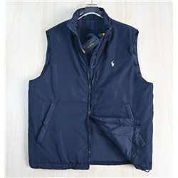 Мужской легкий тонкий хлопковый жилет с воротником-стойкой РАЛЬ*Ф Л