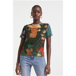 Camiseta texturas obra de arte