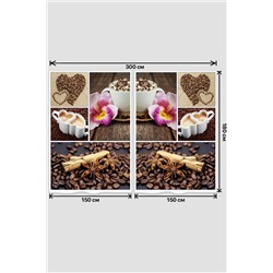 Фотошторы для кухни 10851