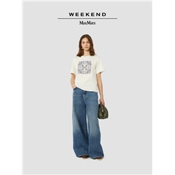 Футболки WEEKEND MAX MARA 26-style LOVE letter 1983. Эта серия — точная копия оригинального дизайна, с очень аккуратной строчкой и этикеткой, изготовленной на заказ. Изготовлены из комфортной и приятной для кожи ткани из чистого хлопка.