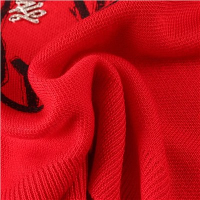 Женский свитер с вышивкой из тонкой шерсти КАР*Л 😎