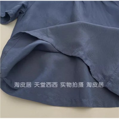 Тонкая кофточка для девочек Ткань: 37% лен, 63% хлопок (110-140)