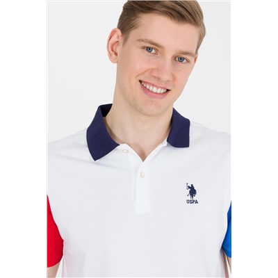 Erkek Beyaz Polo Yaka Tişört