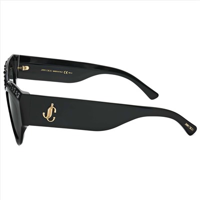 JIMMY CHOO Sonja Women's Black Cat-Eye Sunglasses