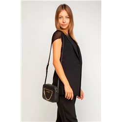 MICHAEL KORS Bandolera de piel - Negro