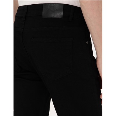 Siyah Slim Fit Jean Pantolon
