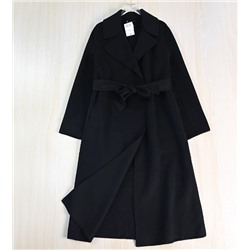 Женское двубортное шерстяное пальто средней длины МАНГ*О